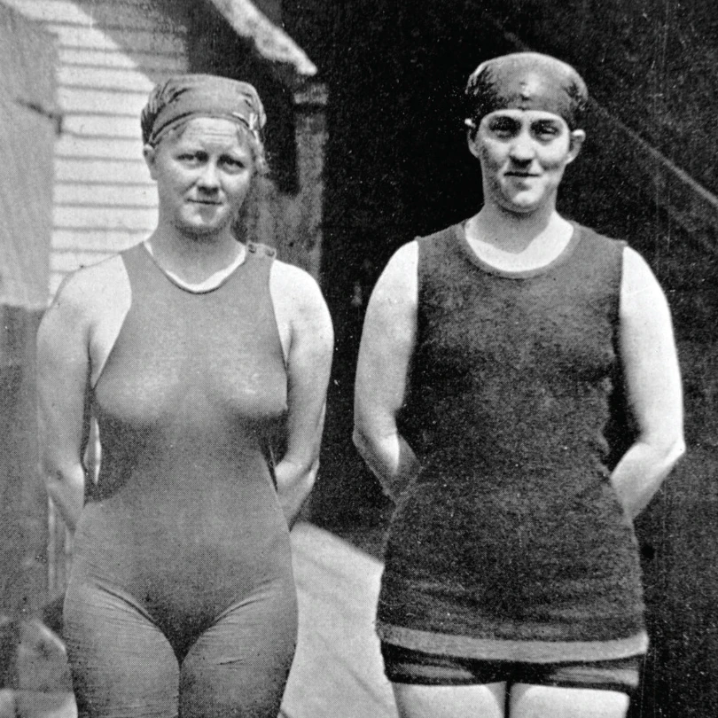 mina and fanny stockholm olympics swimwear