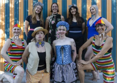dangerous when wet the musical cast with bronte campbell at Wylie's baths